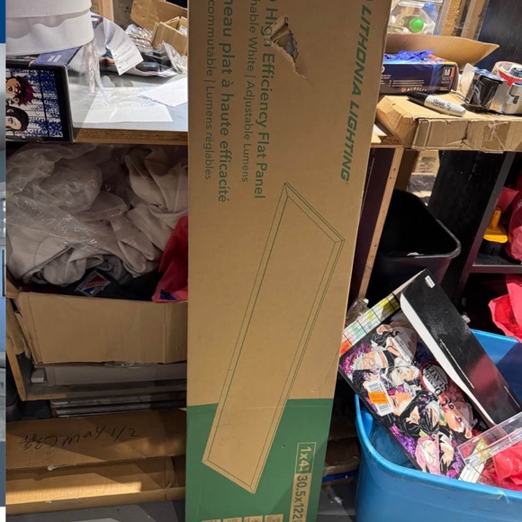 Sleek White LED Ceiling Light Panel - Picture 7 of 7